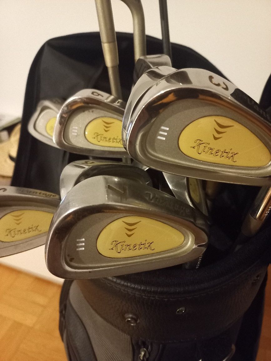 12 клюшек для гольфа Kinetix Vantage и сумка Mitsushiba