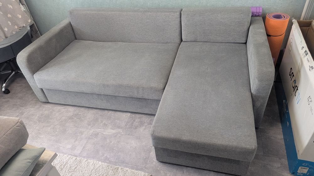 Диван кутовий Sofino Балтика сірий