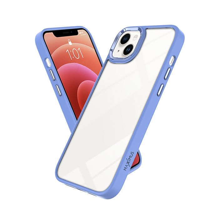 Etui do iPhone 12 / 12 Pro MX Glossy Case Obudowa Hybrydowa Fioletowa