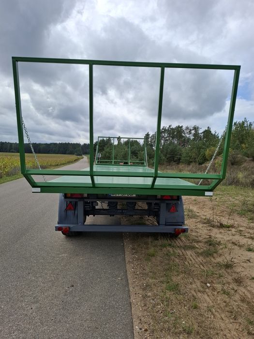 Przyczepa Bdb St mocna 8,6m/2,5m laweta do bel resory platforma  zarej