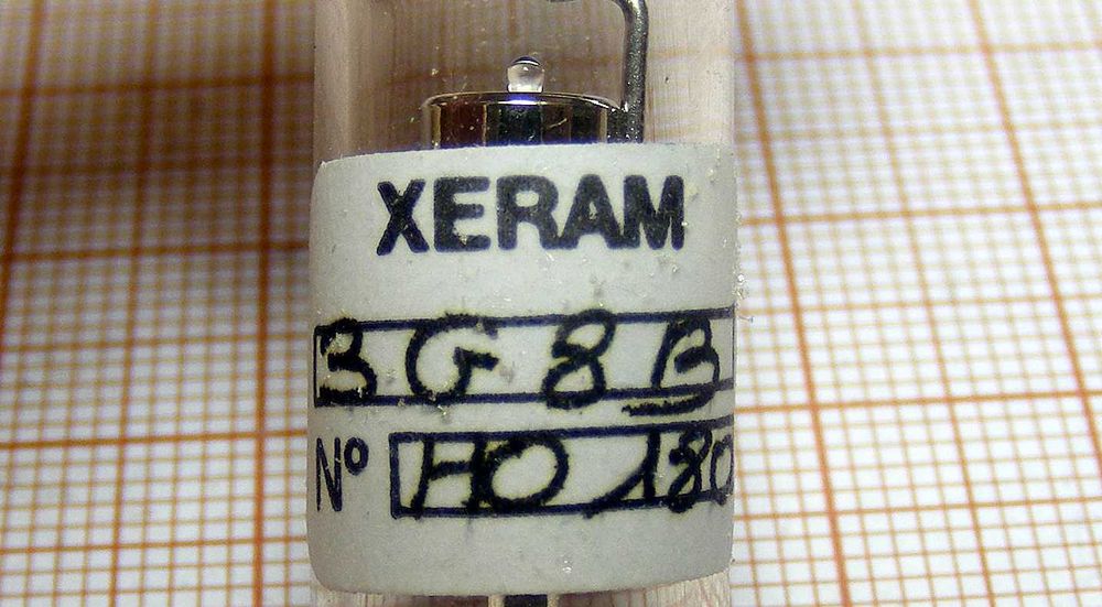 Detektor promieniowania 3G8B licznik Geigera XERAM France