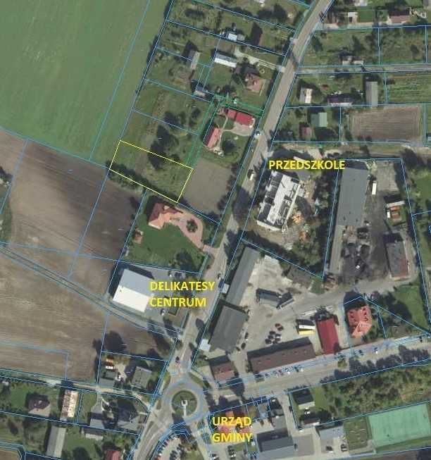 Działka w centrum Ludwina 14.5a