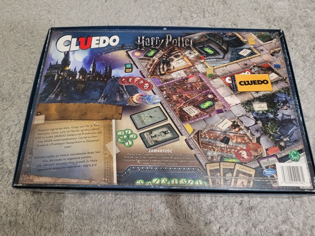 gra logiczna Cluedo: Harry Potter