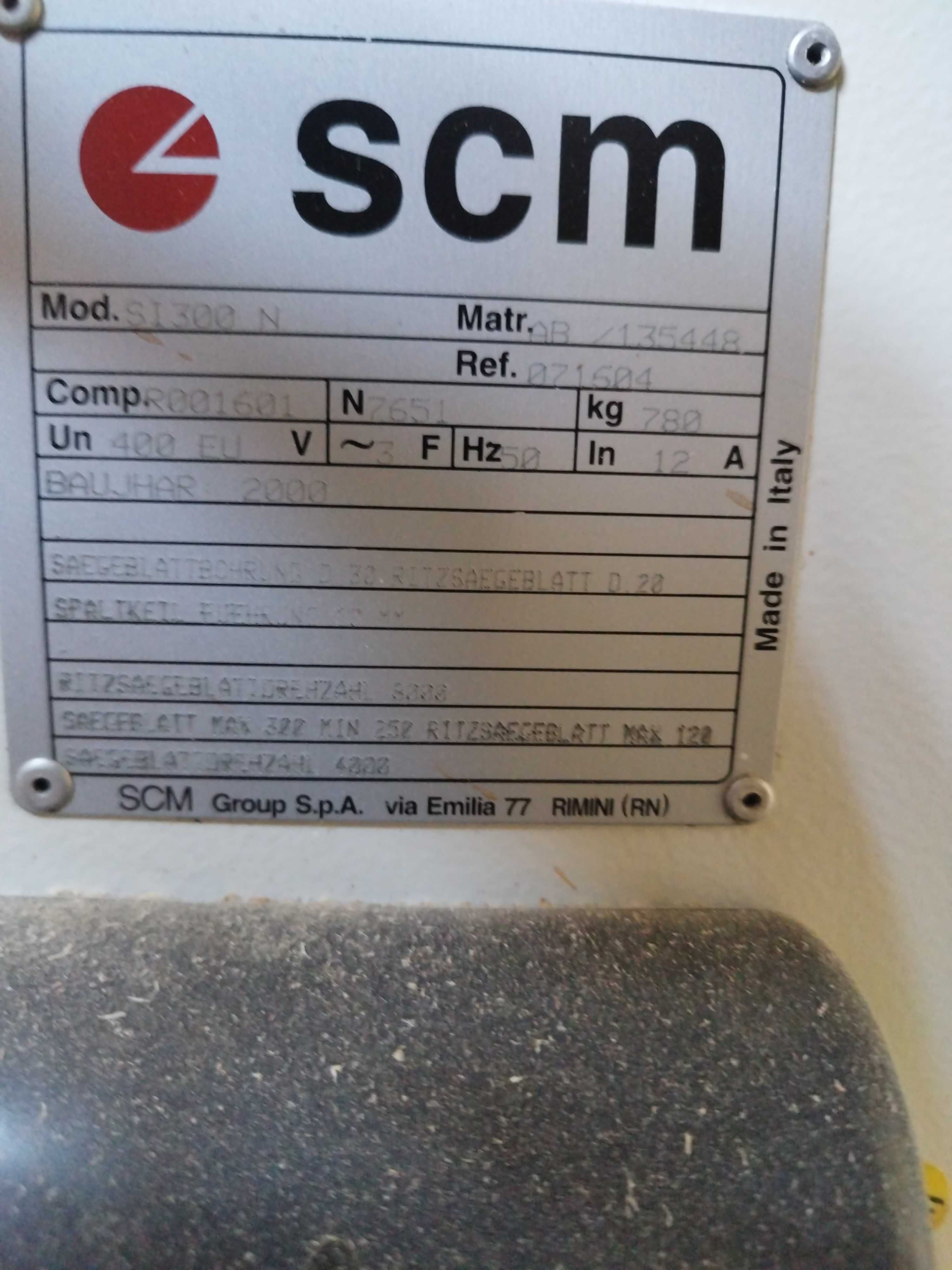 piła formatowa scm si300n