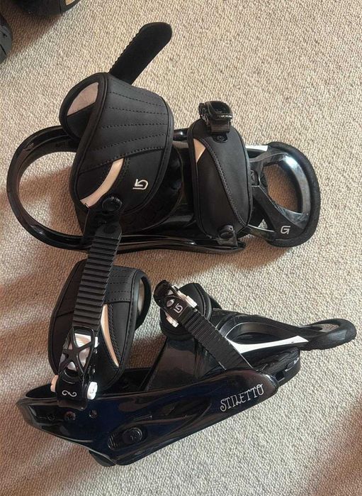 Wiązania Burton Stiletto Re-Flex – stan bardzo dobry