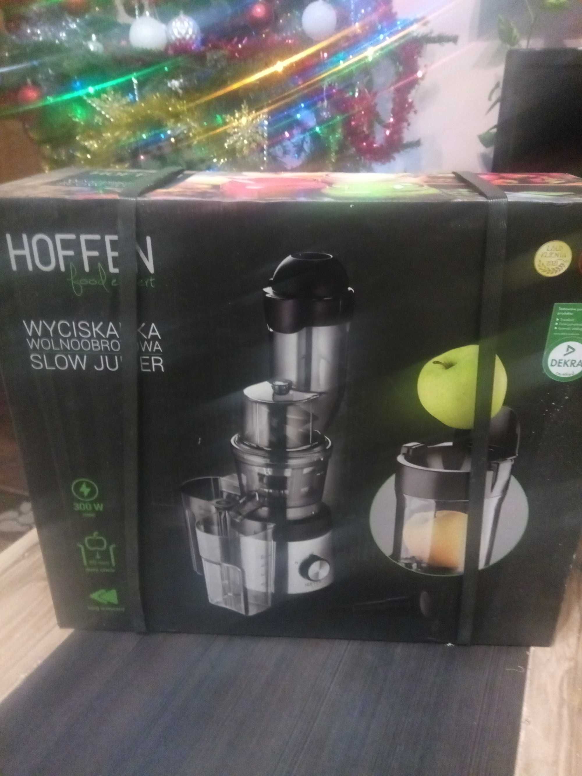 Wolnoobrotowa wyciskarka Hoffen 300W NOWA