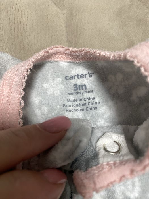 Флісовий чоловічок від Carter’s