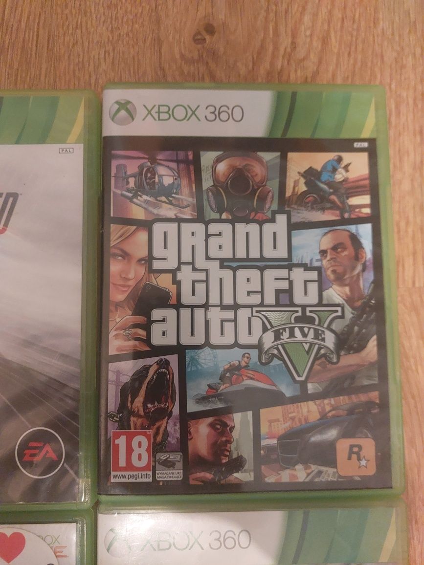 Gry na XBOX 360 płyty