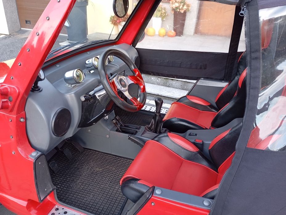 Quad Buggy Quadix Allrad 800 4x4 blokady Homologacja