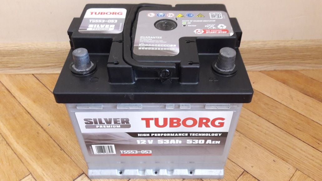 NOWY Akumulator Tuborg Silver 53 Ah 530 A TS553-053 Prawy +