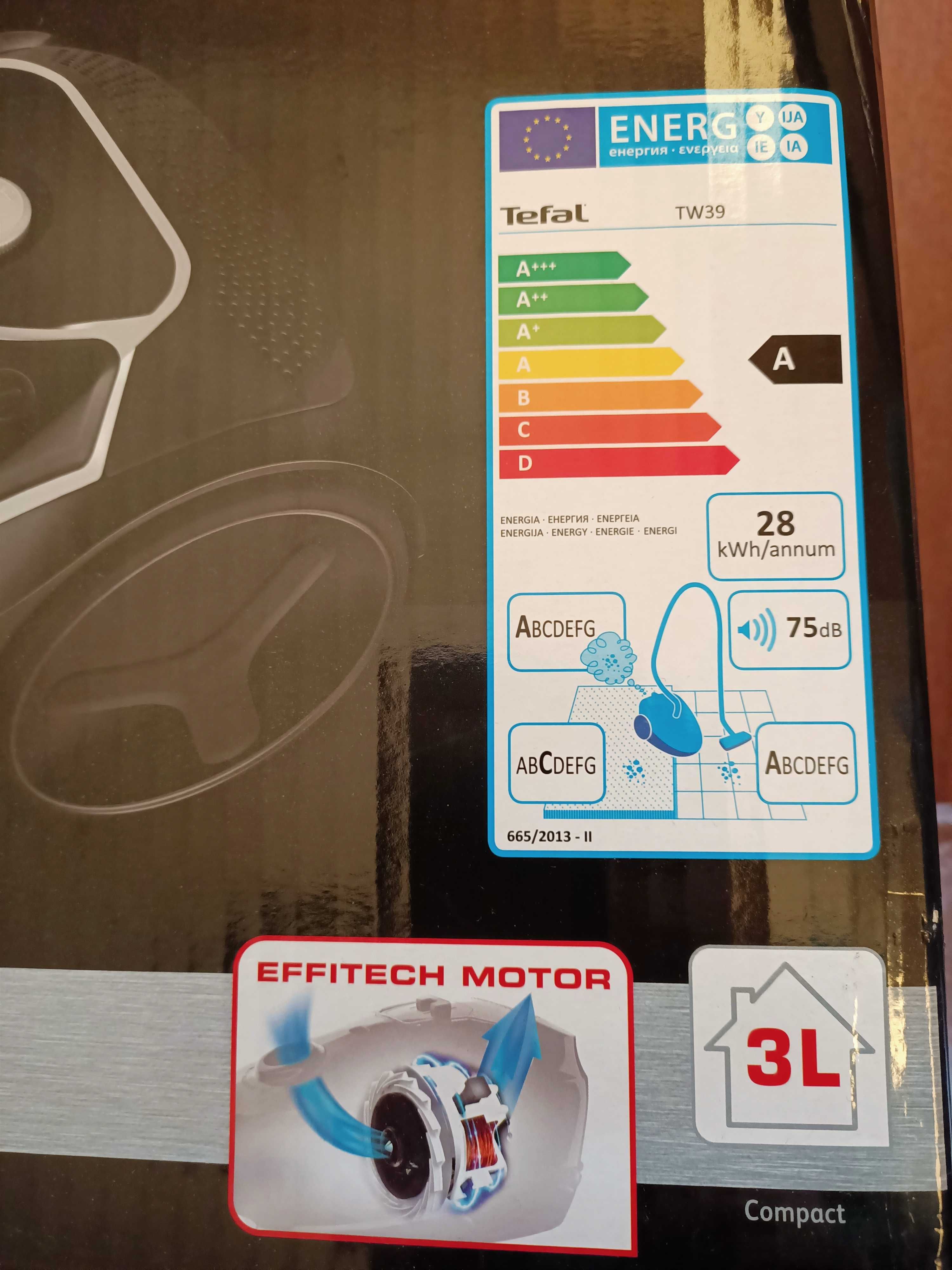 Odkurzacz workowy tefal tw39
