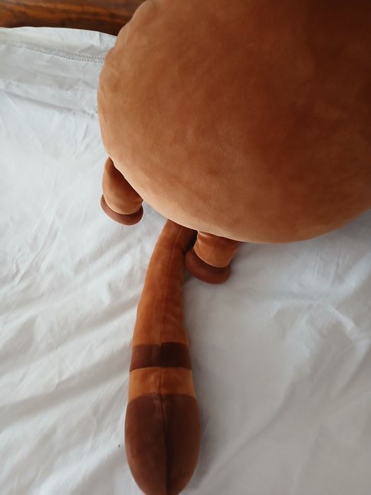 Peluche grande castanho