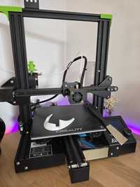 Impressora 3D - Creality Ender 3 pro + Acessórios + 2 a 3 kg de PLA