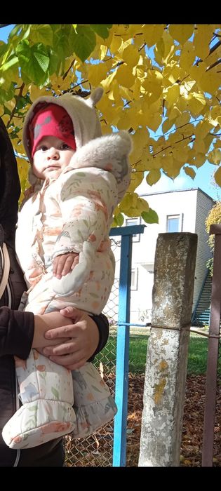 Комбінезон на дівчинку 68-74