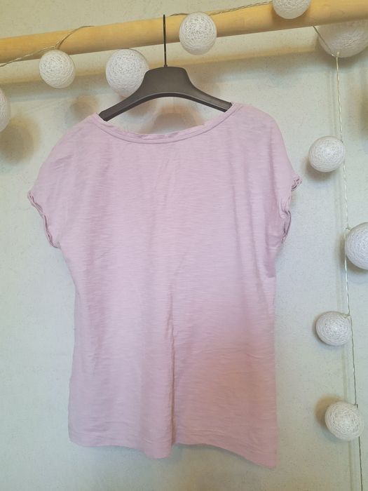 Solar T-shirt lawendowy liliowy r. 36