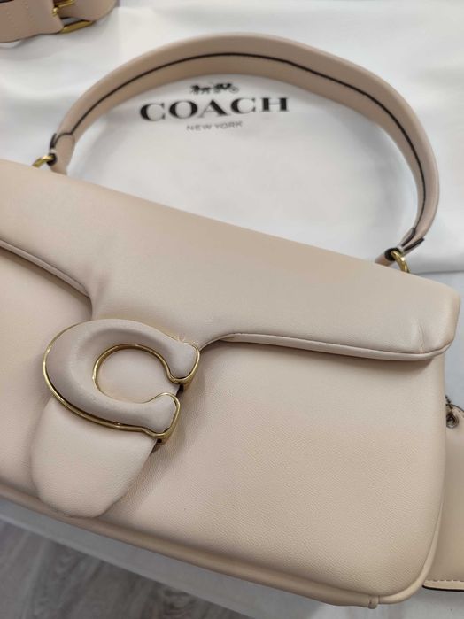 Сумка Coach Pillow Tabby Shoulder Bag 26 Ivory
