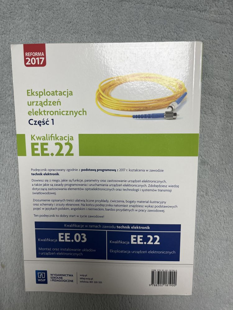 Podręcznik eksplotacja urządzeń elektronicznych EE.22