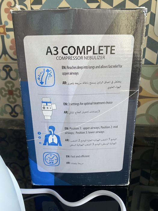 Nebulizator kompresorowy Omron A3 używany