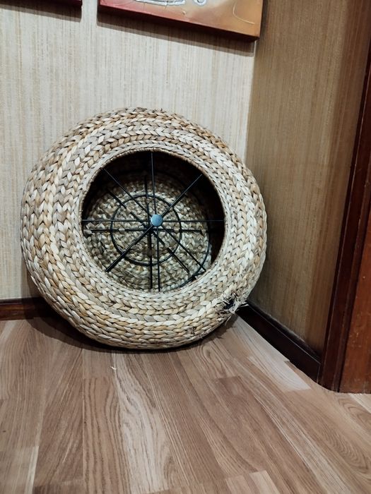 Banco fibra de bananeira do ikea