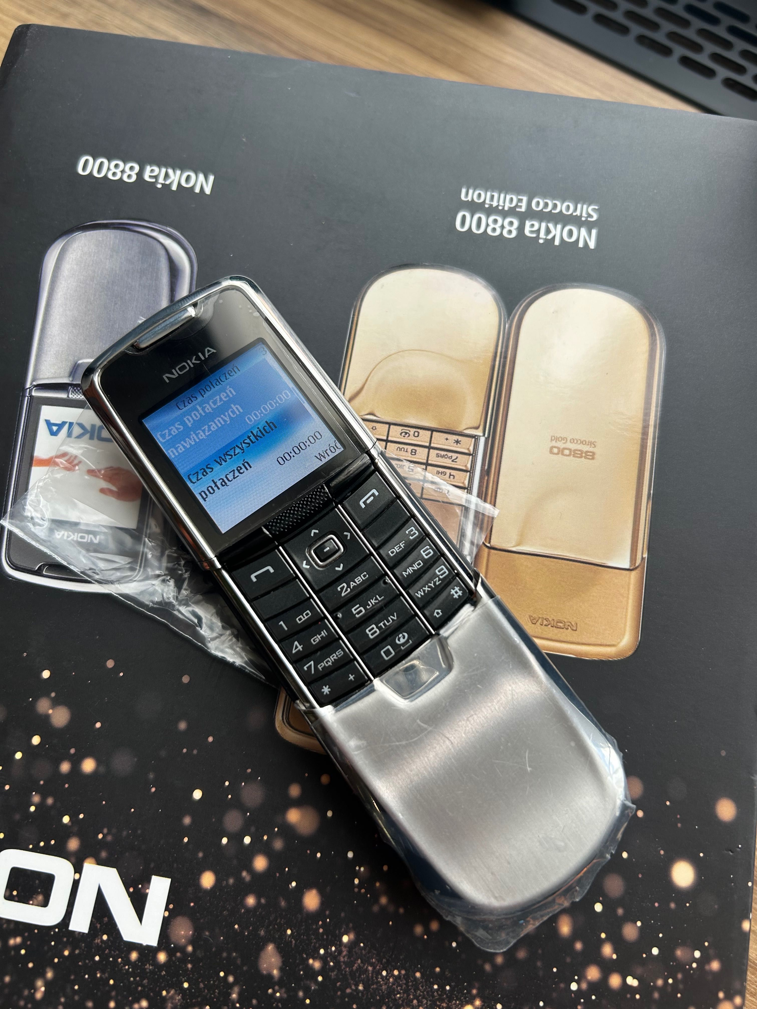 Nowa Nokia 8800*Jedyny Egzemplarz*Komplet/BezBlokad^Unikat^