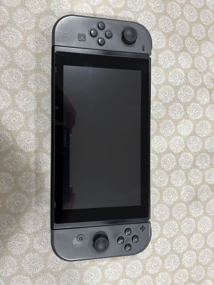 Nintendo switch v2 cinzenta