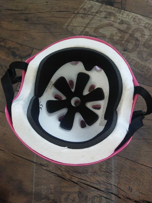 Kask na rolki, rower dla dziewczynki rozmiar M (52-54 cm )