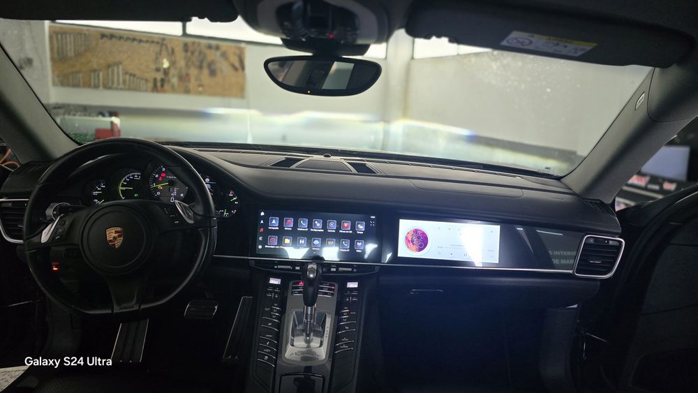 Rádio Porsche Panamera 10-16 Android 14 Duplo ecrã (Novo)