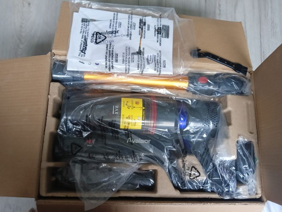 Odkurzacz akumulatorowy Avalsor 45000 Pa/550 W/70 min, 1,5 l, bezprzew