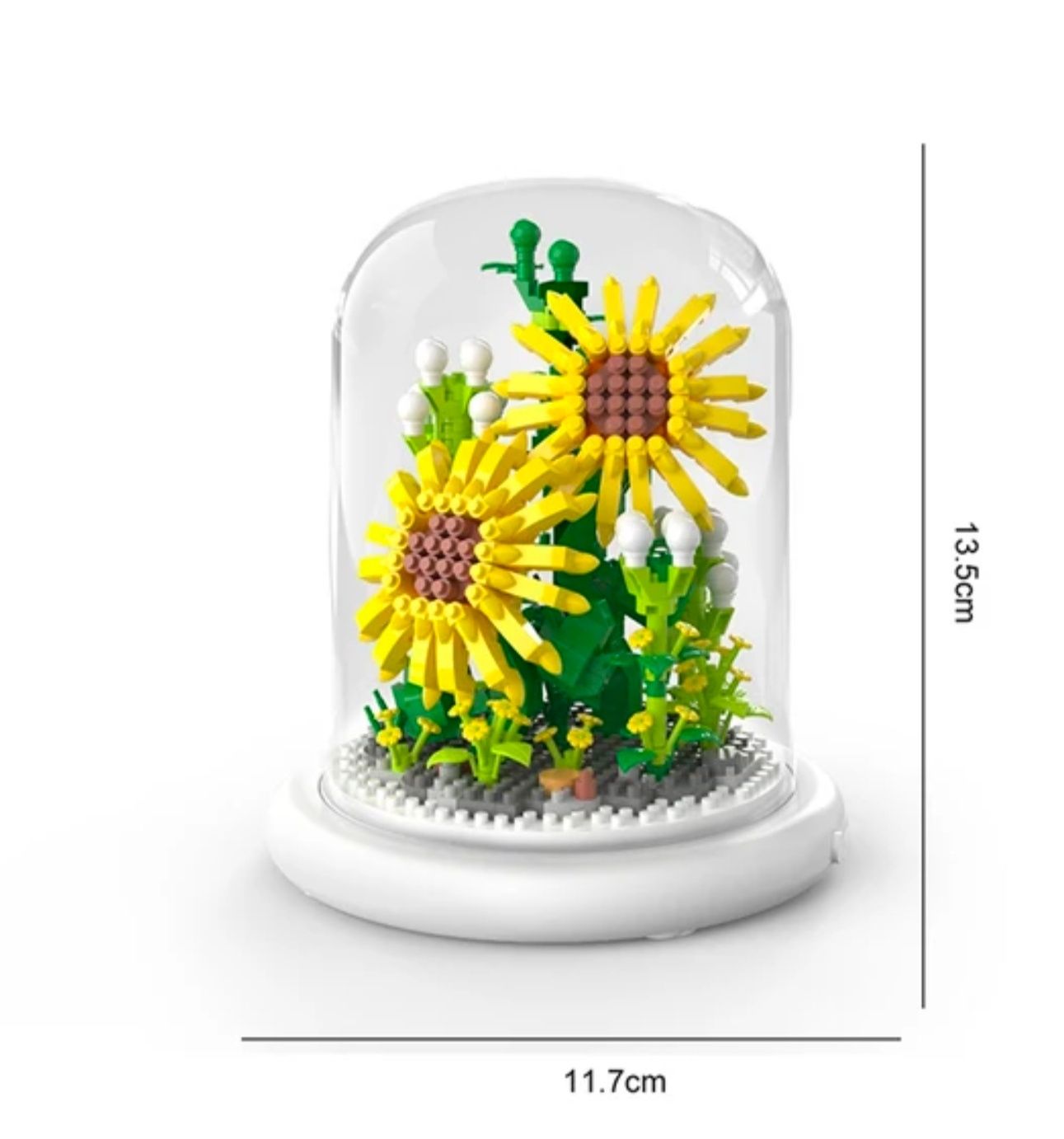 Wieczny bukiet kwiatów Lego