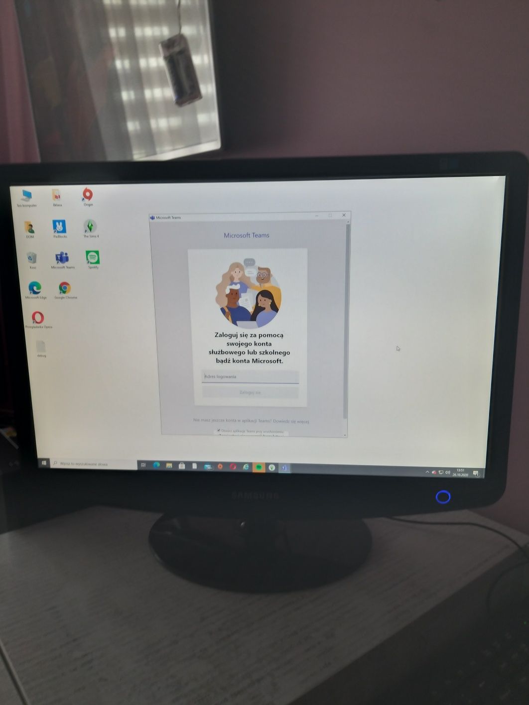 Monitor samsung 22"