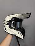 Kask Airoh Aviator Ace II +gogle leatt velocity 5.5