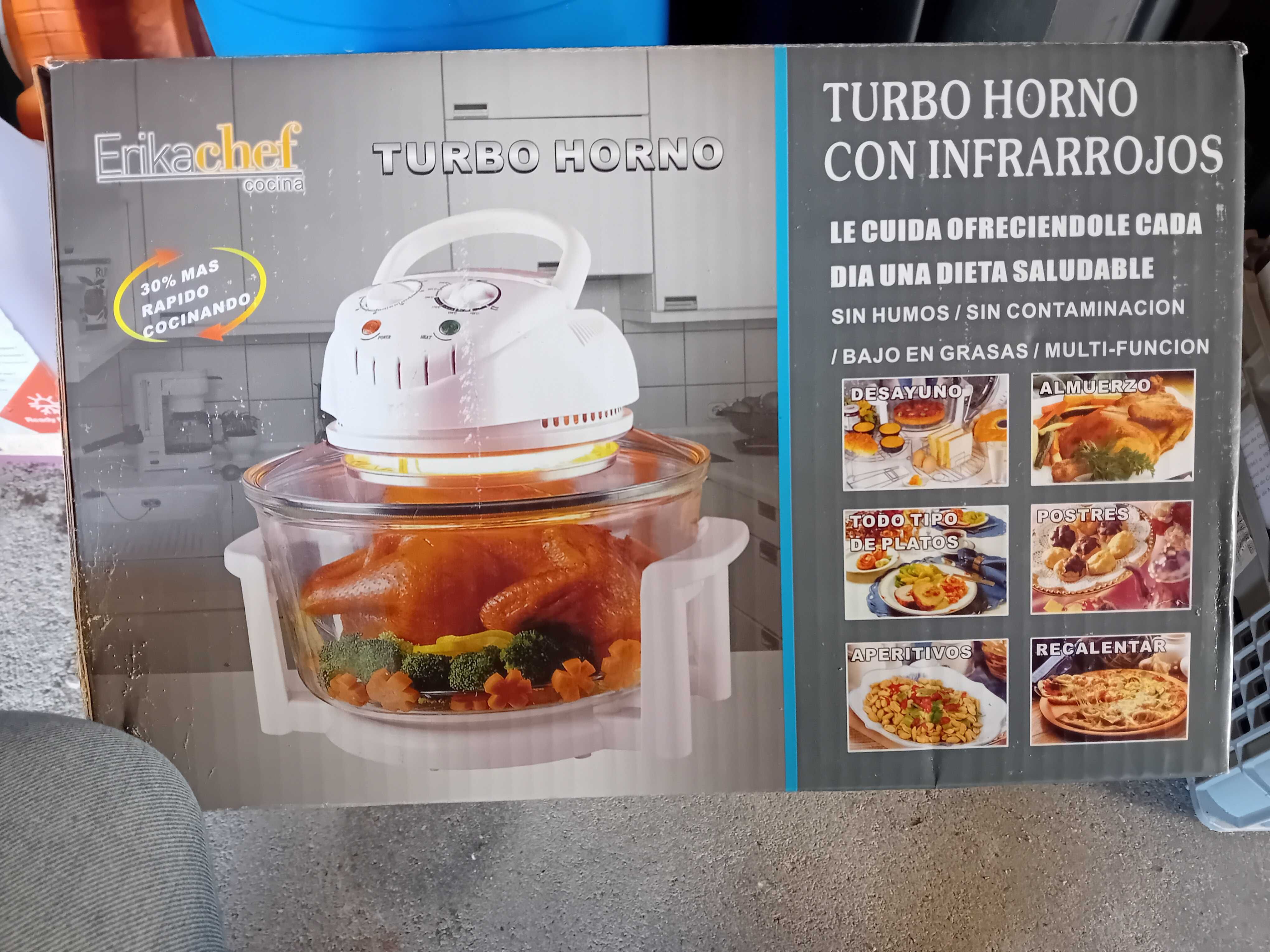 Forno por estrear turbo erikachef