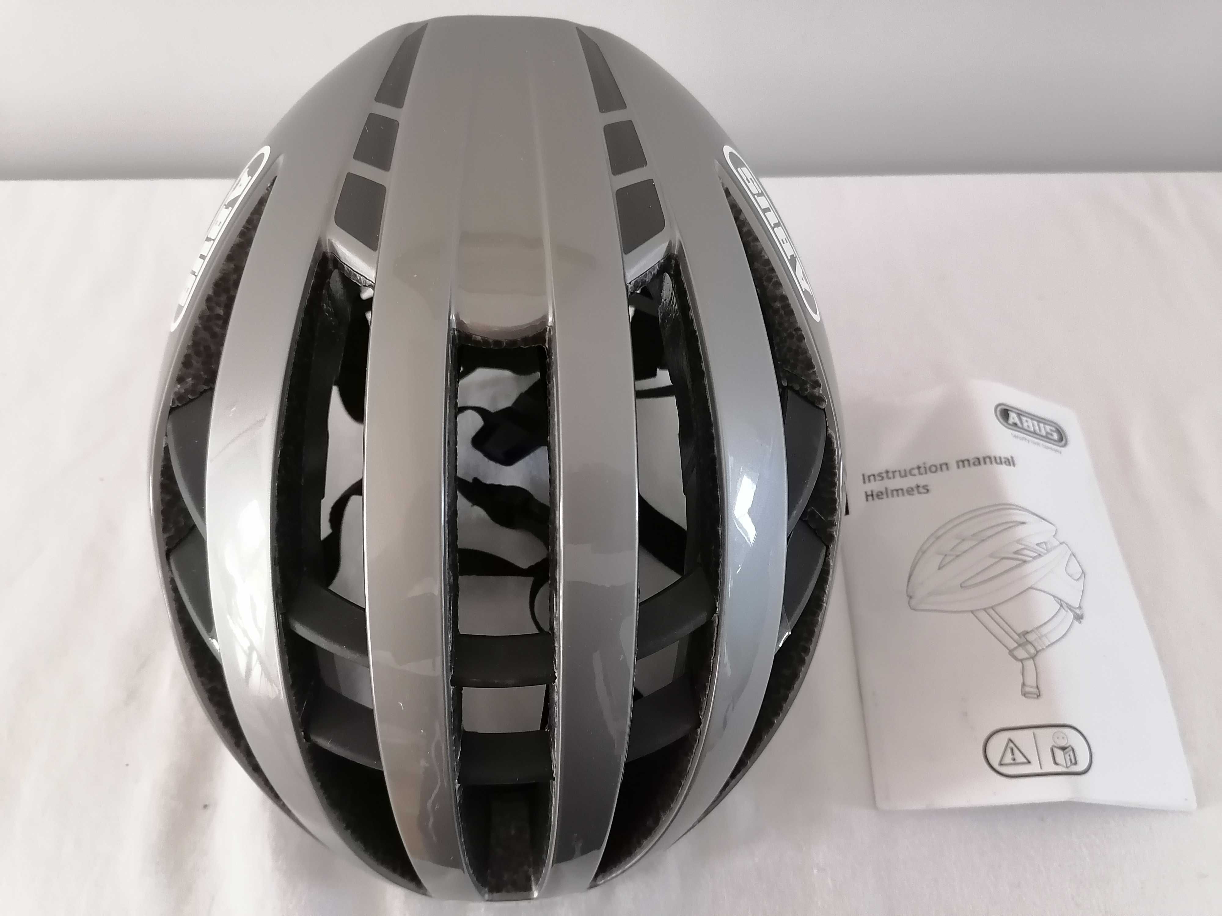 Kask rowerowy Abus Aventor Dark Grey S 51-55cm