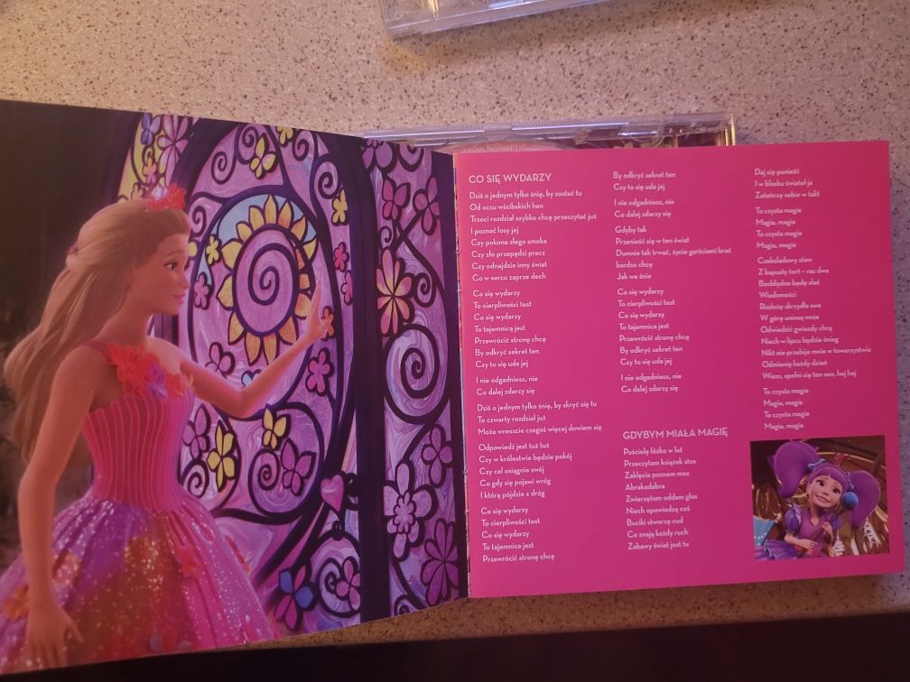 CD Barbie Tajemnicze drzwi Piosenki z musicalu 2014 Mattel