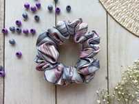 Jedwabna frotka scrunchie