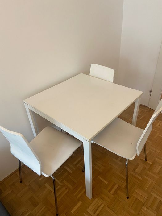 Stół IKEA MELLTORP z krzesłami