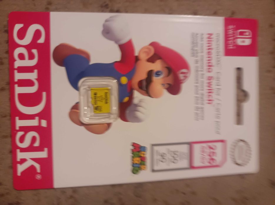 microSDXC Nintendo Switch 256GB we zgrzewce. Gwarancja