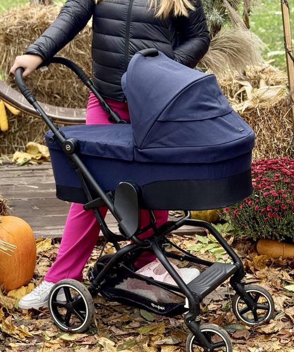 Люлька Cybex Balios S та адаптери