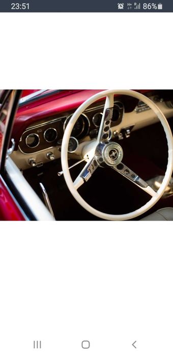 Auto/ Samochód/Klasyk do ślubu.  Ford Mustang 1966r.