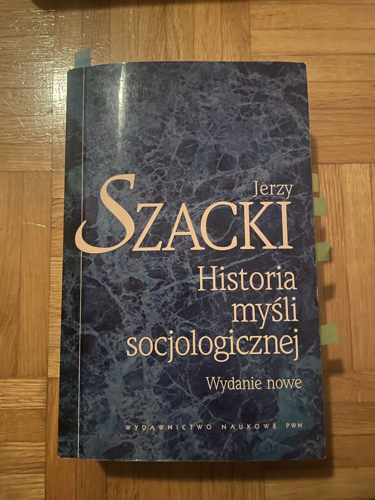 Szacki Historia mysli socjologicznej