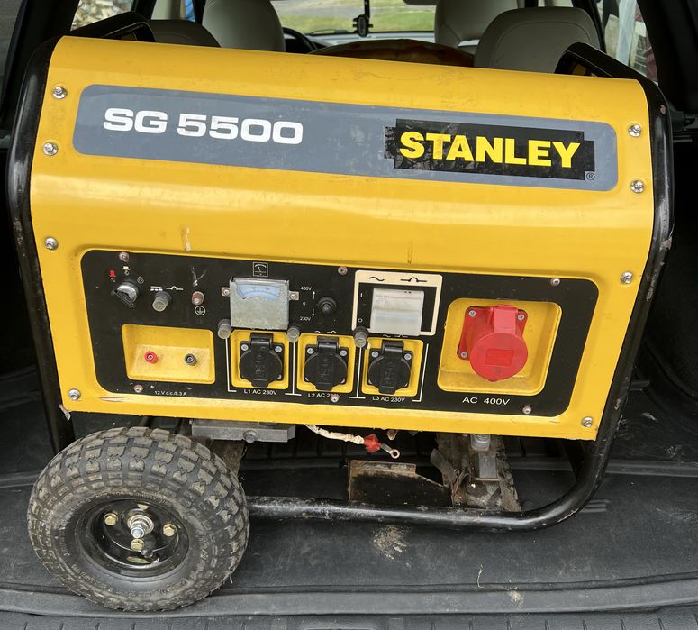 Agregat prądotwórczy stanley sg 5500