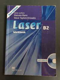 Laser B2 workbook ćwiczenia język angielski + CD z płytą