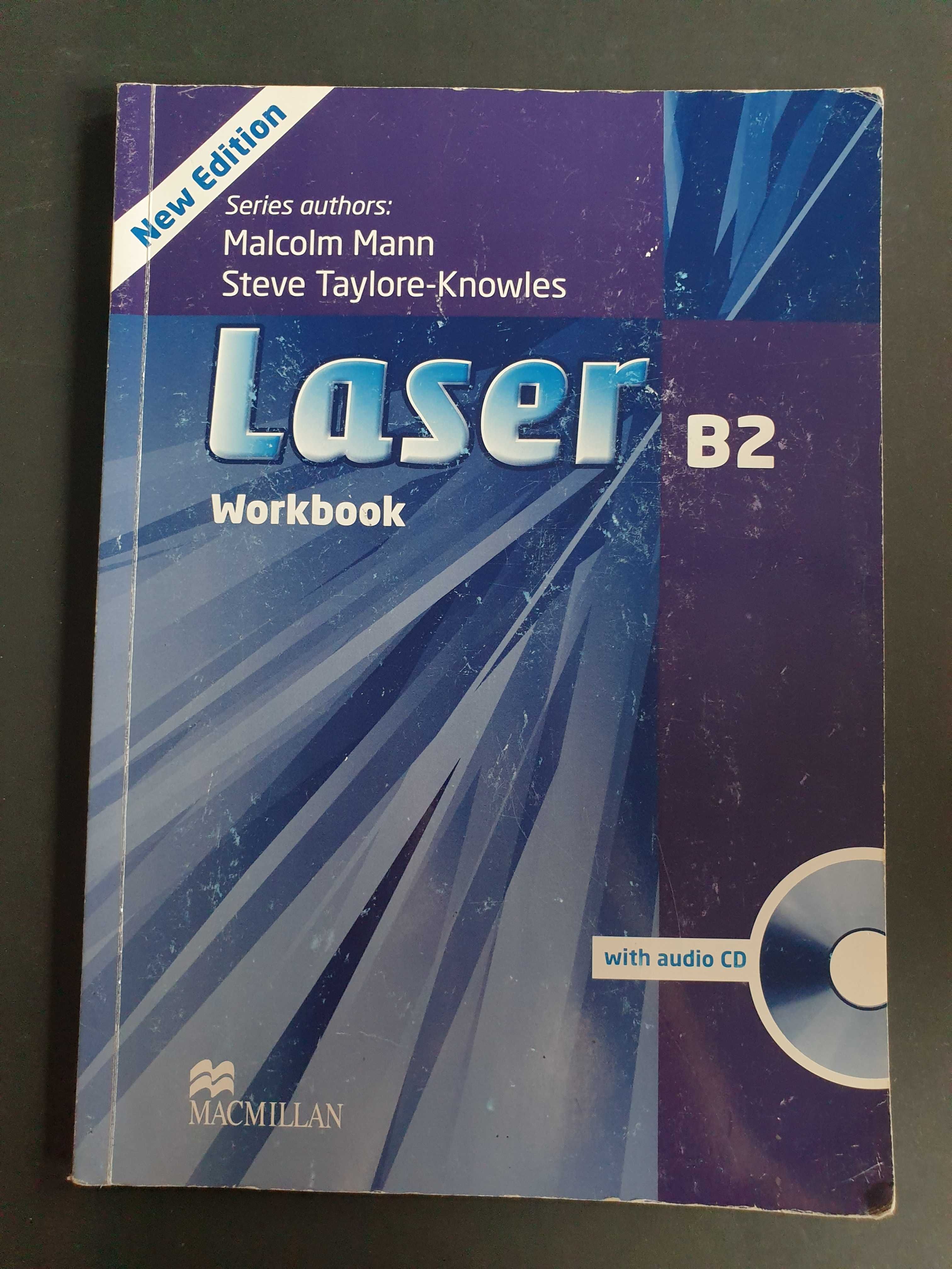 Laser B2 workbook ćwiczenia język angielski + CD z płytą