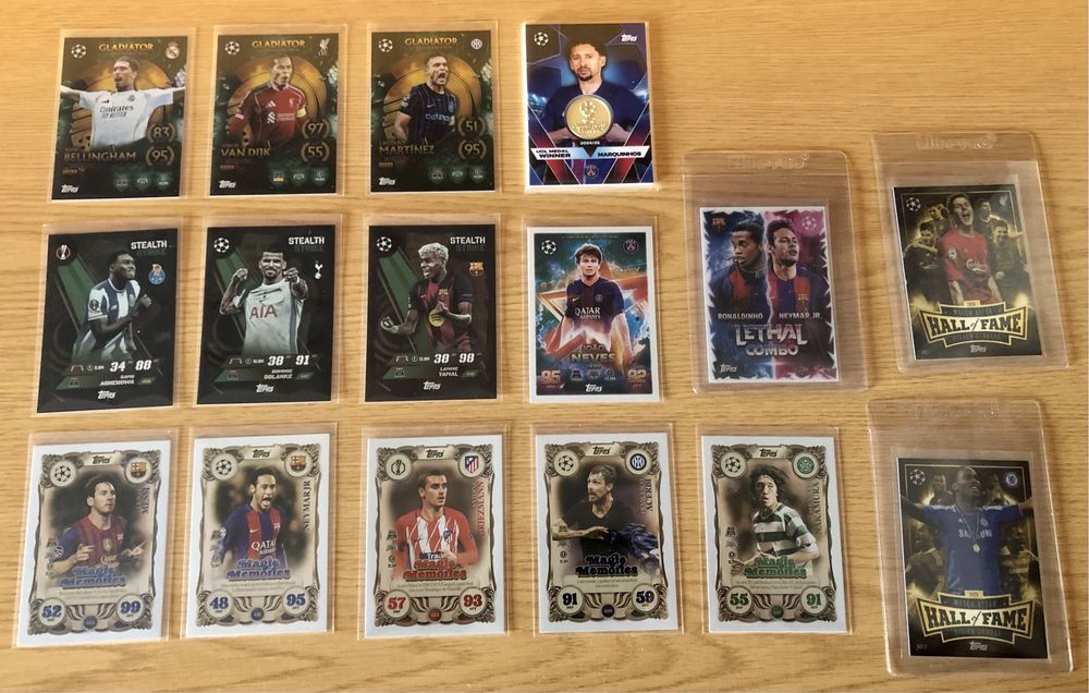 Match Attax 25/26 Hits ( Valores na Descrição )