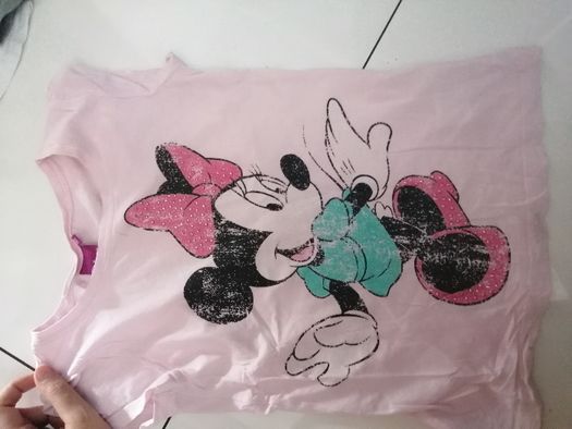 Bluzeczki Minnie Mouse zestaw roz. 134-140 cm