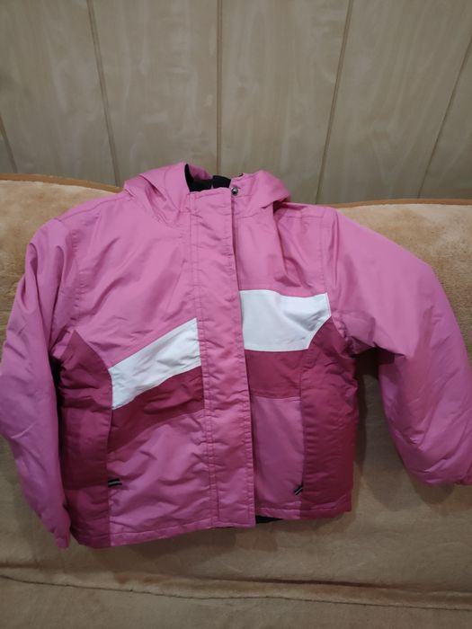 Kurtka różowa  dziewczęca