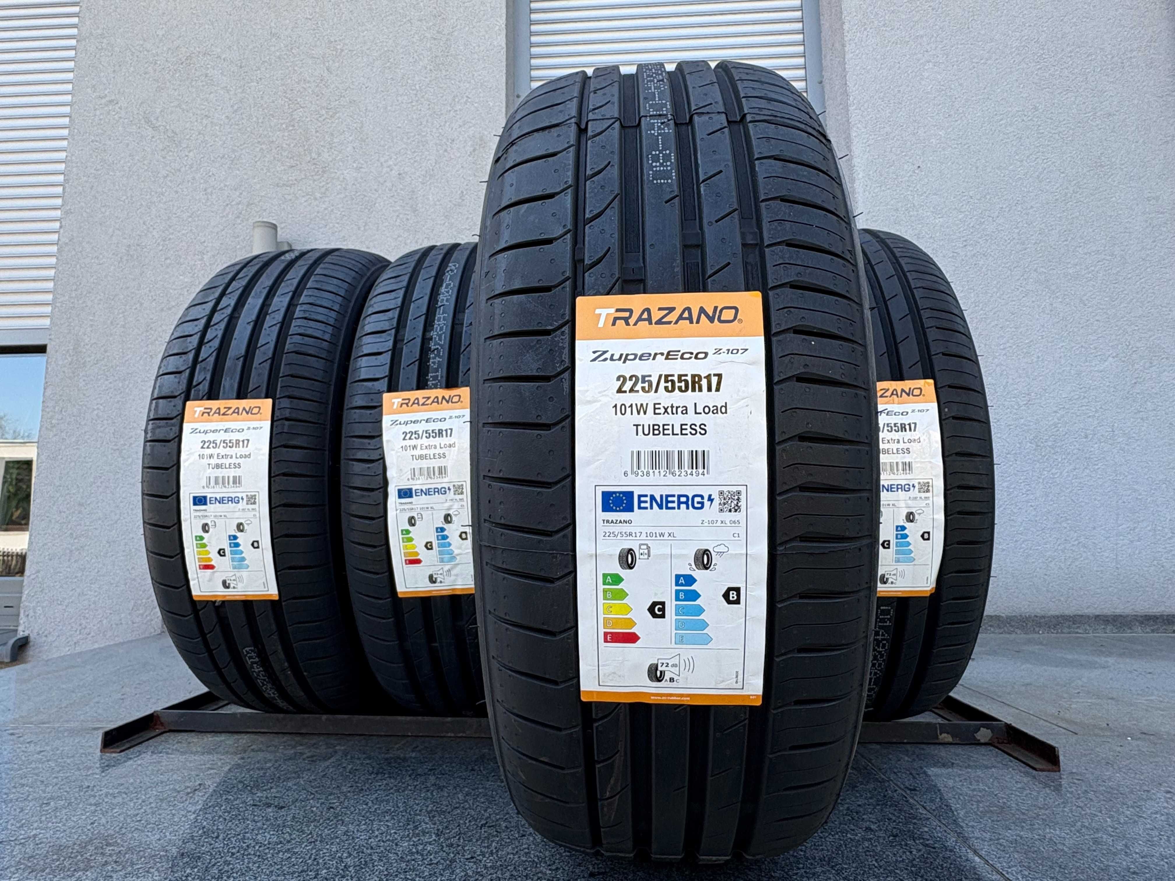 Letnia 225/55R17 Trazano Z-107 101W XL C,B,72db prod. 2024rok!