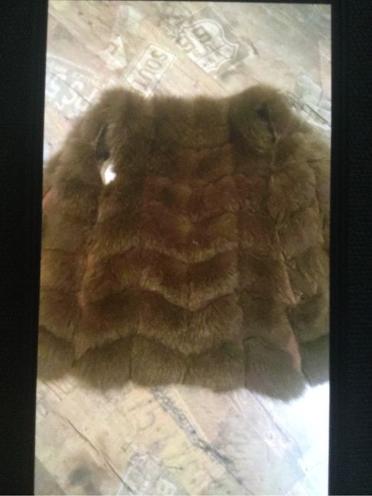 Жиночій жилет з натурального хутра