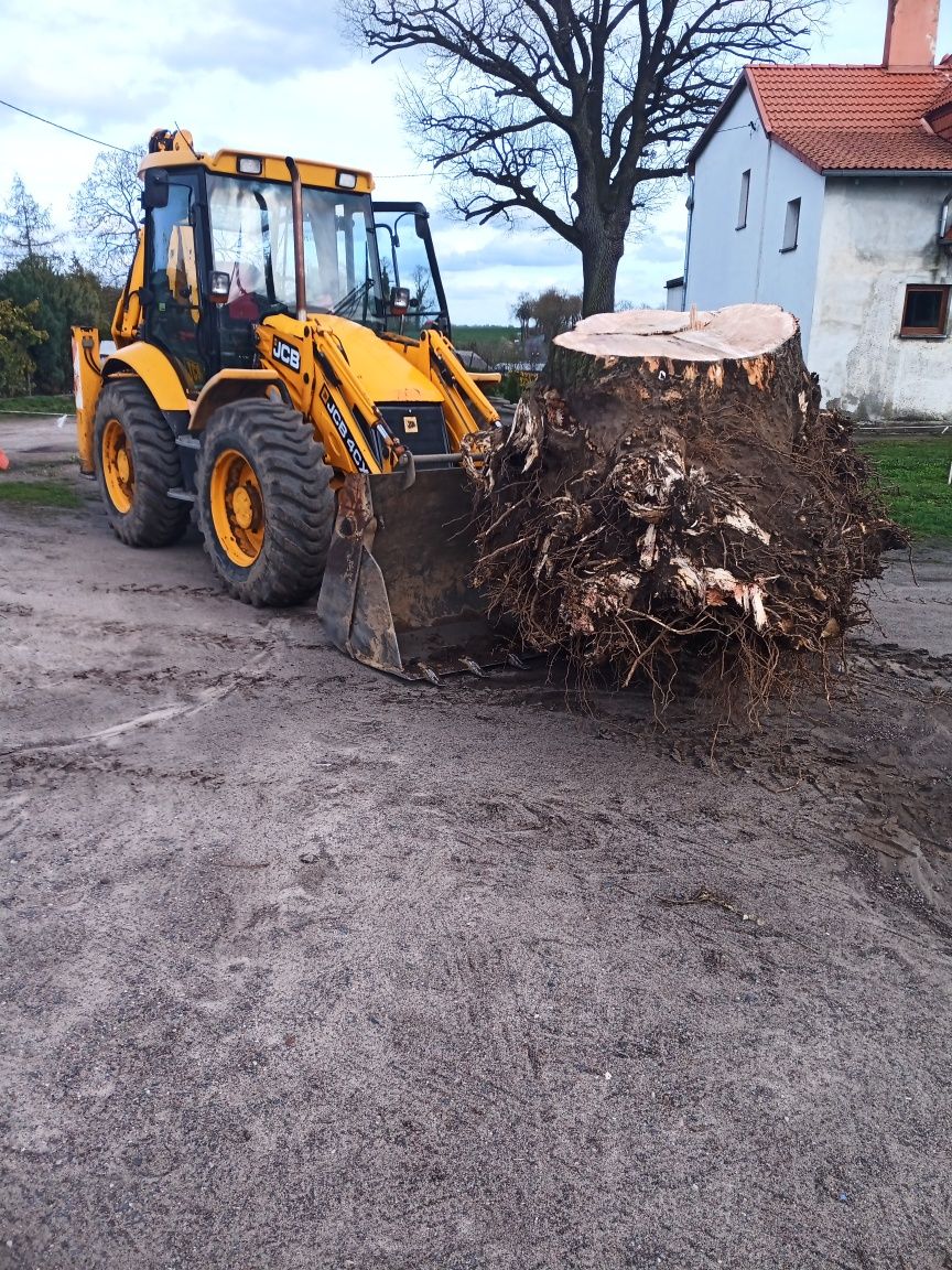 Usługi koparko ładowarką