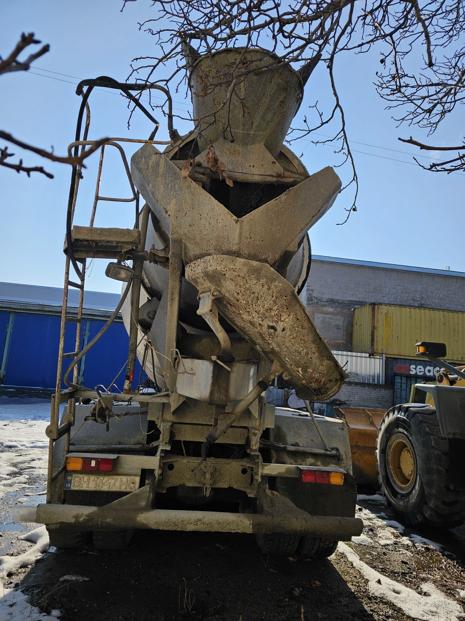 Бетонозмішувач міксер.Iveco